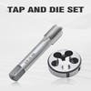 Aynaxcol 5/8"-24 UNEF HSS Tap and Die Set Machine Thread