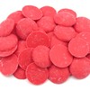 MERCKENS Coating Wafers, Red Melting Chocolate, 1 Pound Package
