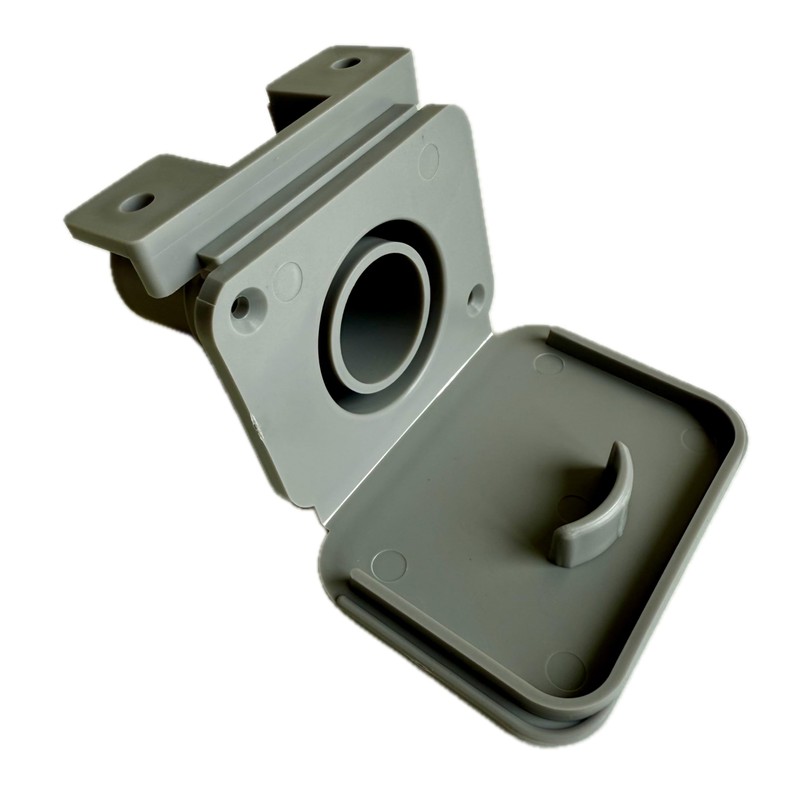 2 x 28mm Waste Outlet Hose Sockets with Flap –