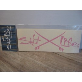 Salt Life Decal - 12" Medium Surface Mount Sticker - Surf Boards - Pink SAD936