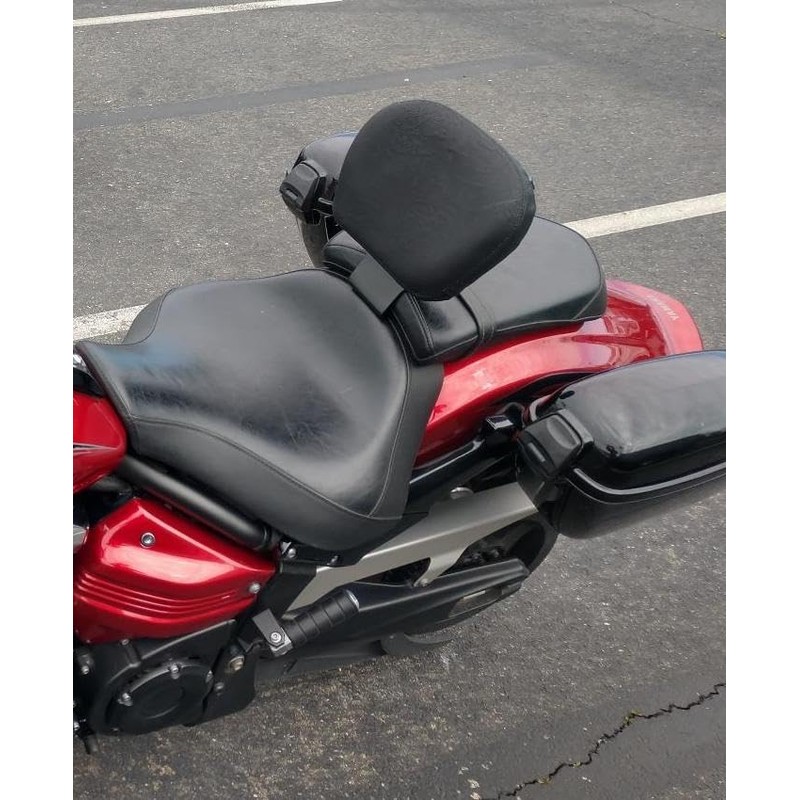 Contoured - Driver's Backrest for Yamaha XV1900 Roadliner/Stratoliner/Raider