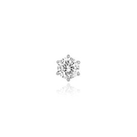 Puremond 5-part 6-prong solitaire 925 silver piercing OTEP24301D plating color / 퓨어몬드 5부 6프롱 솔리테어 925실버 피어싱 OTEP24301D 도금컬러