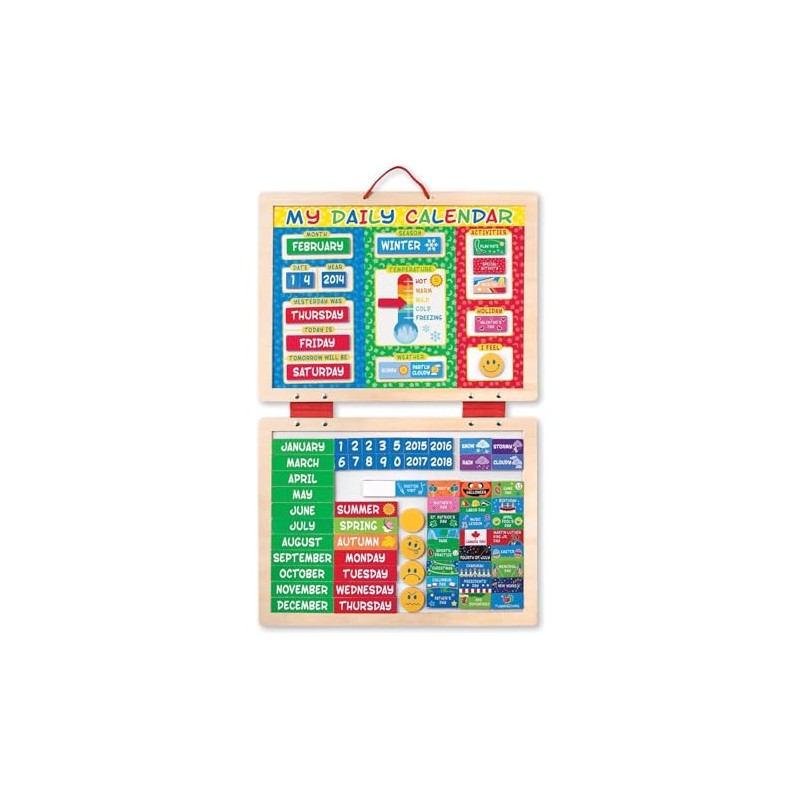 Melissa & Doug My First Daily Magnetic Calendar