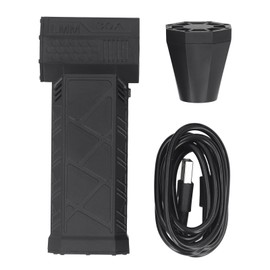200W Mini Jet Blower Rechargeable 3 Gear Adjustable Cordless 130000RPM Electric Air Duster for PC Keyboard Car Cleaning