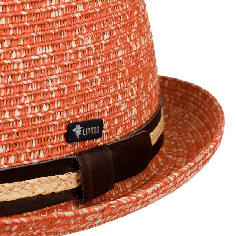 Lipodo Carignano Pork Pie Straw Hat - Hat (54-61 cm)