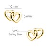 SOFIA MILANI - Women's Earrings 925 Silver - Gold Plated