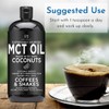 Radha Beauty Premium MCT Oil Made only from Non-GMO Coconuts