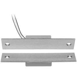 SDC MC-4M Recessed Magnetic Mounted Door Position Sensor, 0.5 Amp, SPDT, Mounted on 1-1/4" x 4-7/8", Hollow Metal or Aluminum Door