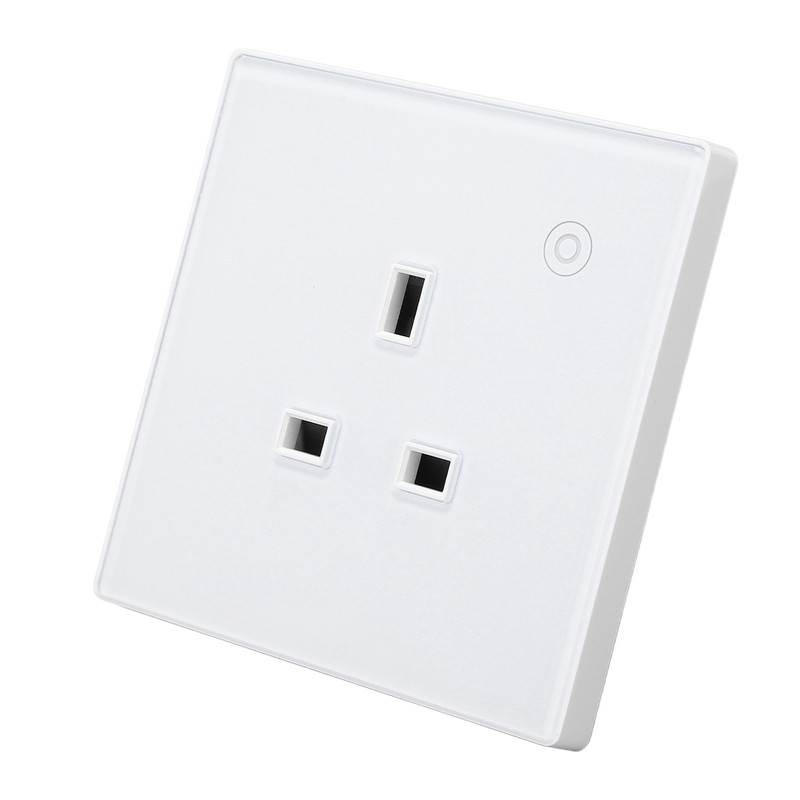 Smart Socket Wall Mounted ABS Timing Panel Wireless Remote Controllable