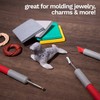 DAS Smart Professional Clay Tools, 4 Assorted Pieces, Clay Sculpting,