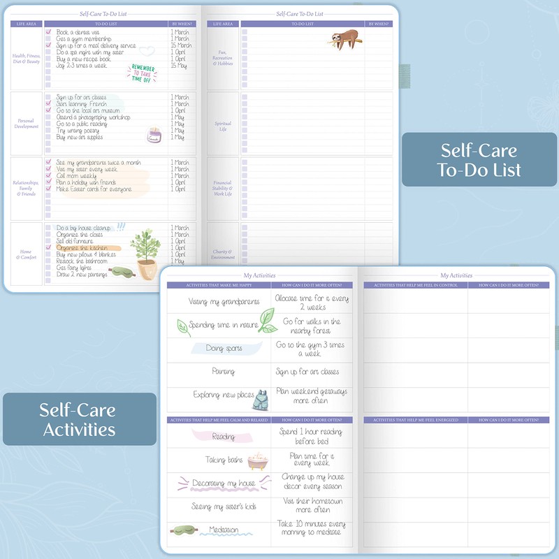 Legend Self-Care Journal – Guided Daily Reflection Journal to Support