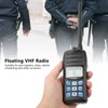 Marine Walkie Talkie Handheld IP67 Waterproof Floating 5W VHF Transceiver