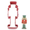 R&M Christmas Holiday Cookie Cutter Gift Set. Includes Nutcracker, Gift,