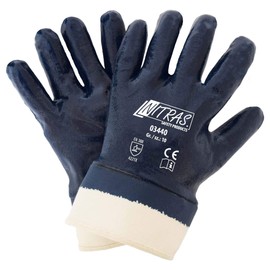 12 Pairs of Gloves Nitras Blue, 10