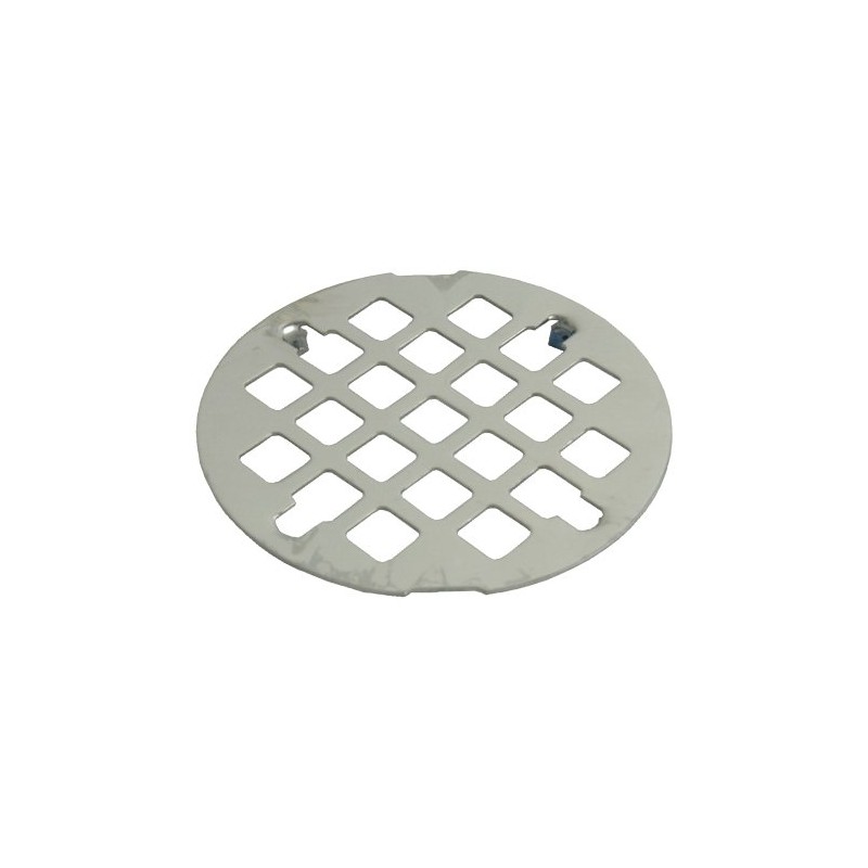 Danco Easy-to-Install, Snap-in-Style Shower Drain, Polished Stainless Steel, 3-1/4-Inch, 1-Set