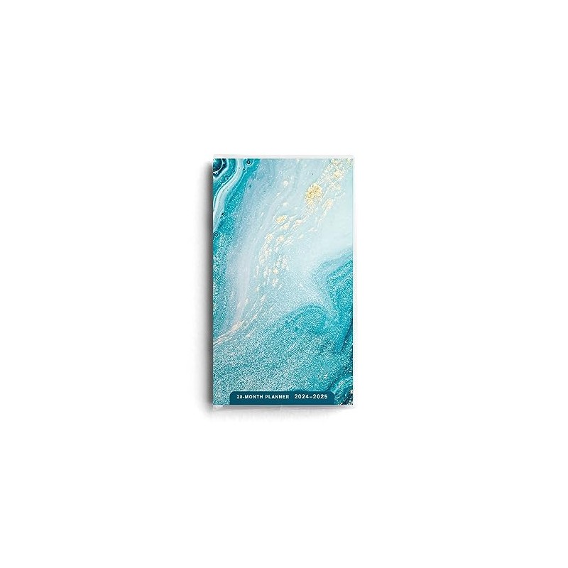 DaySpring - Blue and Gold Marble 2024 – 2025 Planner