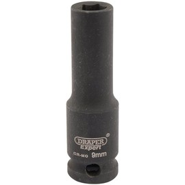 Draper Expert 06882 9mm Impact Deep Socket with 3/8-inch Drive