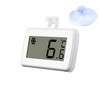 Digital Refrigerator Thermometer – Waterproof Fridge Freezer Thermometer with Easy-to-Read