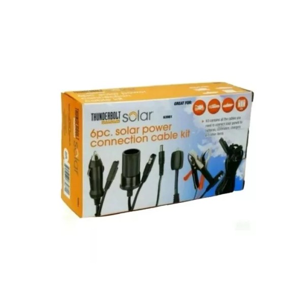 thunderbolt BRAND NEW Thunderbolt 6 pc Solar Power Connection Cable