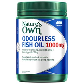 Nature's Own Odourless Fish Oil 1000Mg 400 Capsules