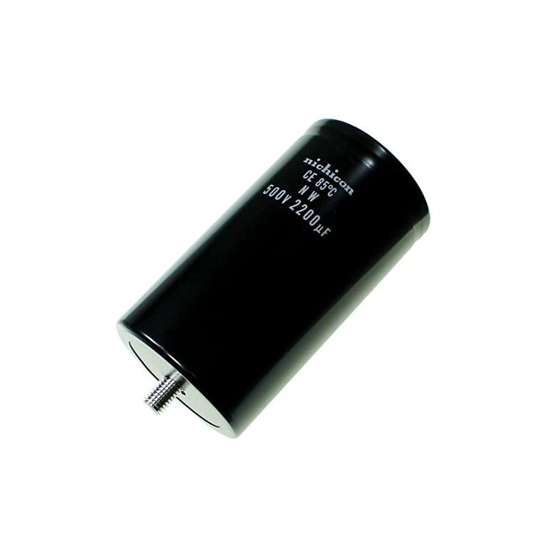 Screw Electrolytic Capacitor 2200µF 500V 85°C ; LNW2H222MTEBNU ; 2200uF
