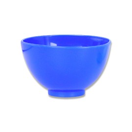 1PC Dental Grade Blue Dental Mixing Bowl Medium by VASTMED | Autoclavable Flexible Rubber Dental Lab Silicone Bowl for Mixing Plaster, Facials, Impression Material