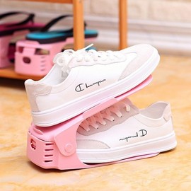 EA Space-Saving Shoe Rack Shoe Rack Pink 3ea