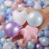 TRENDPLAY Big Star & Heart Shaped Ball Pit Balls -