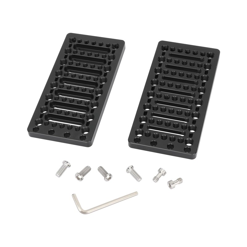 CAMVATE L-Shaped Cheese Plate Extension Platform with Anti-twist Pin Hole