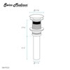Swiss Madison Residential Pop Up Sink Drain 1.75