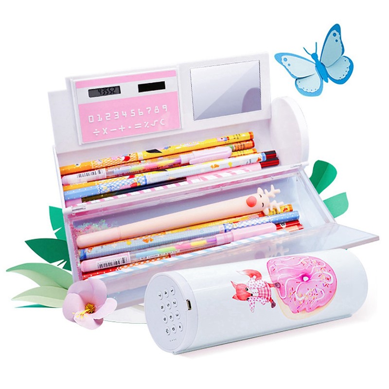 Multi Functional Pencil Case Intelligent Electronic Combination Lock Pencil Case