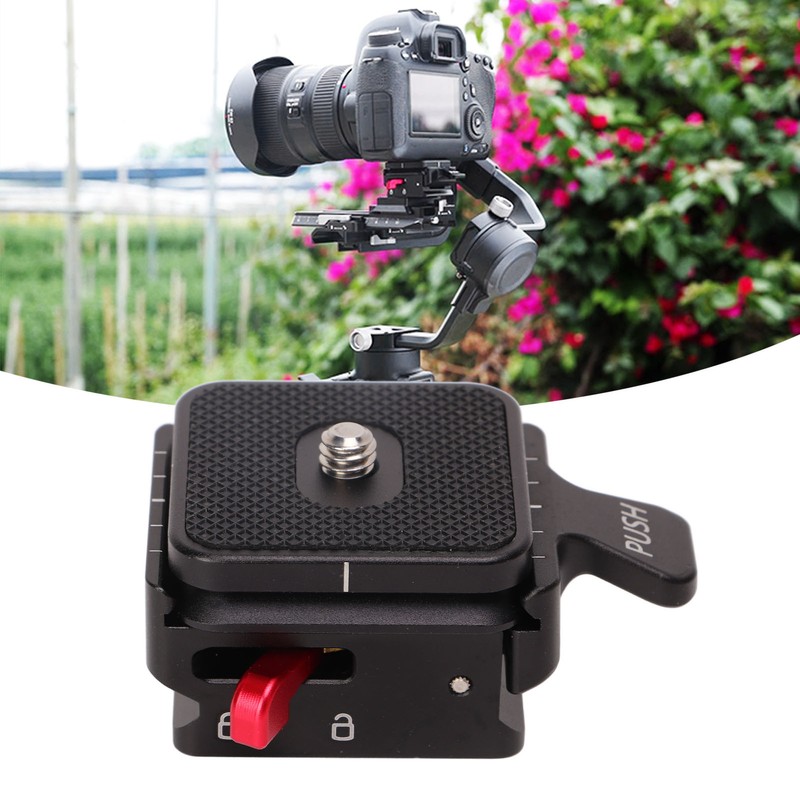 Camera Tripod Ball Head Quick Release Plate QR Plate With