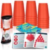 Gamie Stacking Cups Game for Kids, Set Includes 24 Cups,
