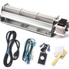 Criditpid BK GA3750 GA3750A GA3700 GA3700A Replacement Fireplace Blower Fan