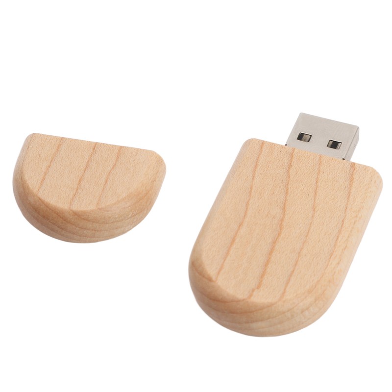 Wooden USB Stick Waterproof Anti Static Anti Magnetic USB Flash