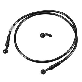 Hihaha Brake Line Motorcycle Hydraulic Brake Line Oil Hose Pipe with Banjo / Inner for ATV Motorcycle Motocross / Durable 120 cm Length / 1 Set