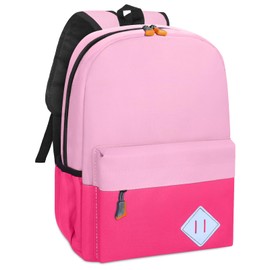 Little Kids Backpack for Girls Boys - Cute Kindergarten Backpack Toddler Preschool School Bag for Aged 3-8, Pink Rose