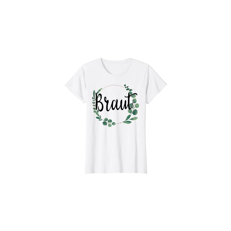 Women's Bride to Be Flowers Green Vintage JGA Engagement Gift