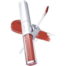 JMCY 2-in-1 Lip Gloss & Matte Lipstick – Long Lasting Double Ended Lip Tint with Lip Mask, Smudge-Proof NR01