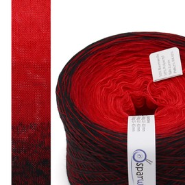 Bobbel Spectrum Black Outer 267 g 1000 m Knitting Crochet Colour Gradient Yarn (Spectrum 287)