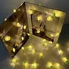 40 LED Pineapple Fairy String Lights Waterproof Battery Operated 8