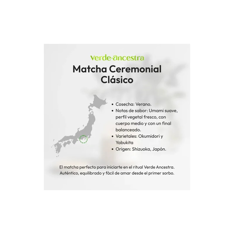 Matcha Ceremonial Premium - Alta Calidad - 60 Gramos