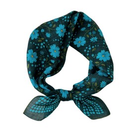 Pemilosci Cotton-Blend Bandana, Head Scarf, Headband, Head wrap, Hair Neck Scarf for Women 22 x 22 inch - FCS048