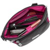 Baggallini - Bolsa cruzada, Adulto, unisex, Carbón, Talla única