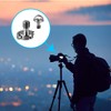 Coupling Screw Fixing Screw Adapter Photography Aid Tool (Silver, Pack