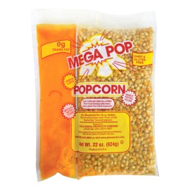 16oz Popcorn Portion Packs with Premeasured Salt and Oil- Package of 3ct