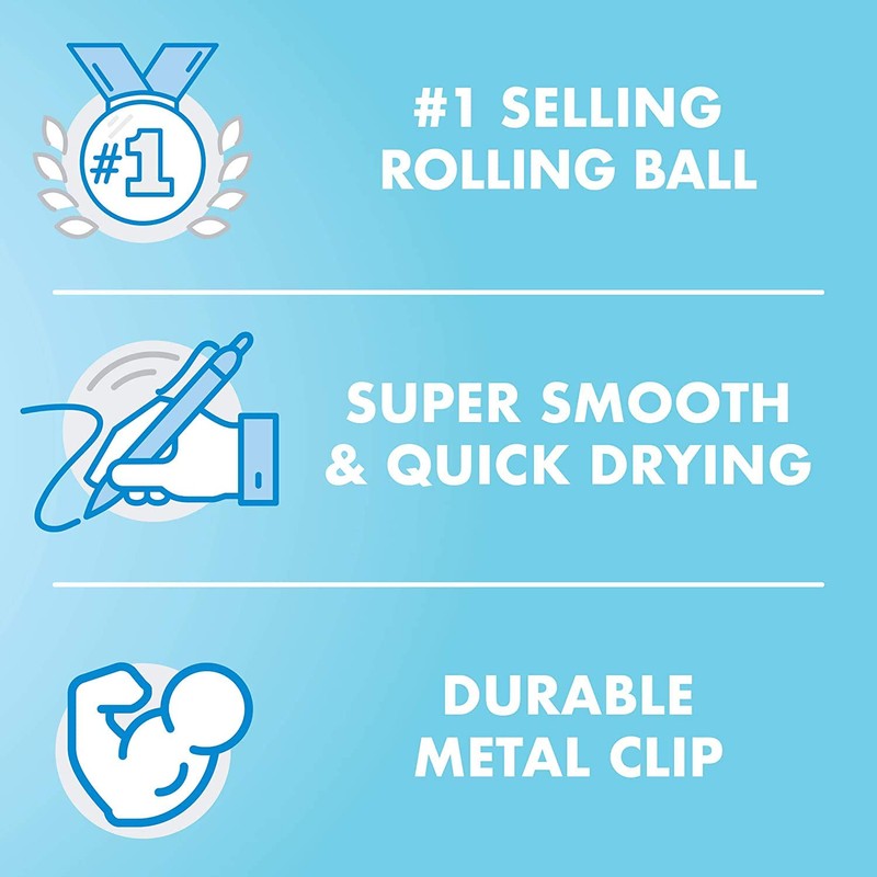 PILOT Precise V5 Deco Collection Bolígrafos con punta extrafina, caja