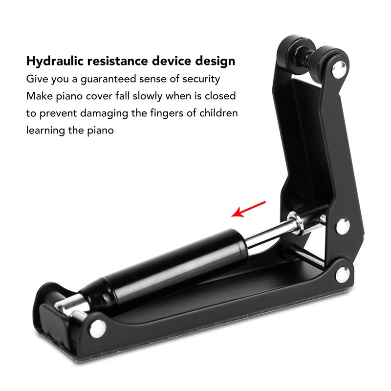 Piano Slow Soft Fall Device Aluminum Alloy Hydraulic Pressure Fallboard