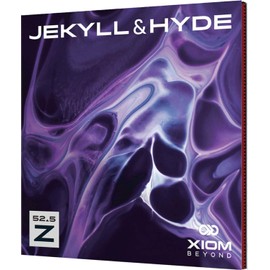 XIOM Table Tennis Rubber Jekyll & Hyde Z52.5 Black (BK) 1.9 11151