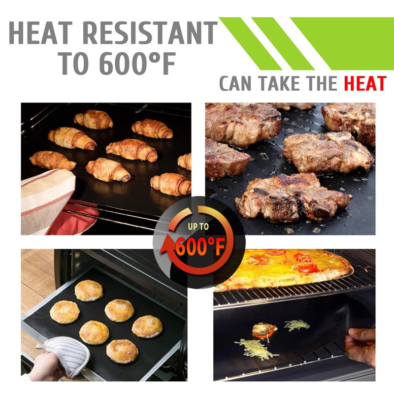KitchenRaku Baking Mat 32 x 50 cm, Oven Insert for
